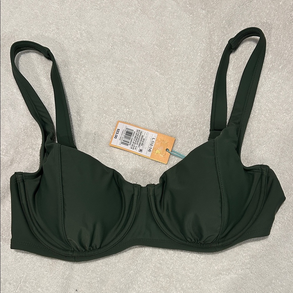 Women's Dark Green Bra